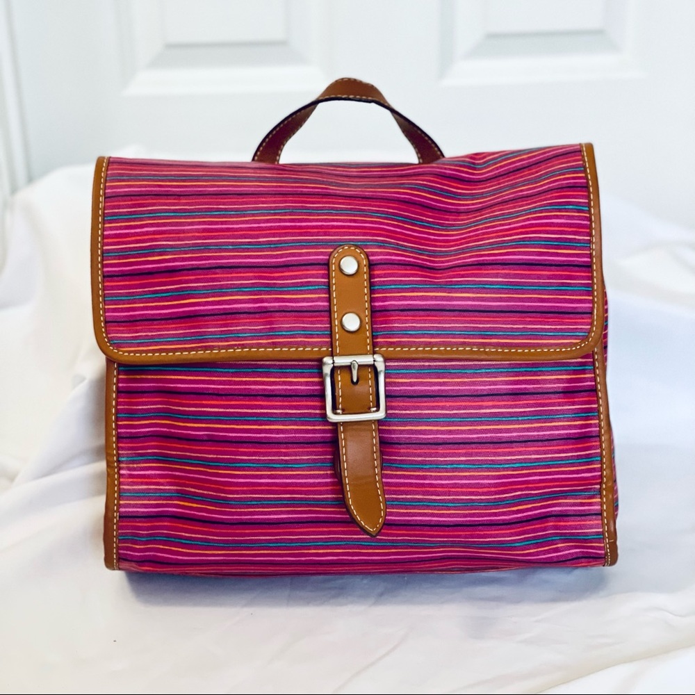 Fossil  Coated Canvas Messenger Bag